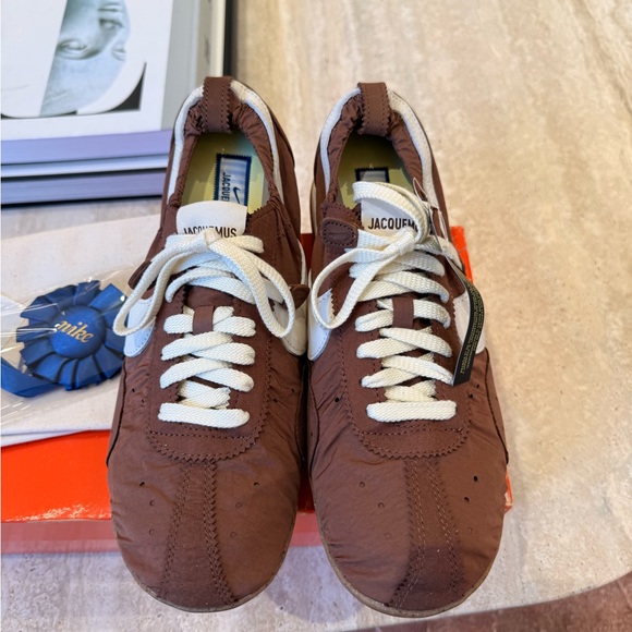 Nike Jacquemus Brown Moon Sneaker Shoes - Picture 4 of 13